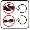 Keep feet and hands away from moving parts