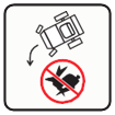 Do not turn or speed up